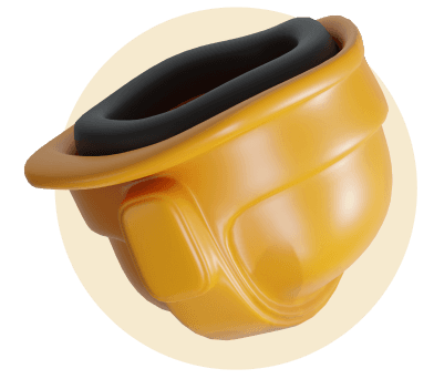 Capacete Amarelo